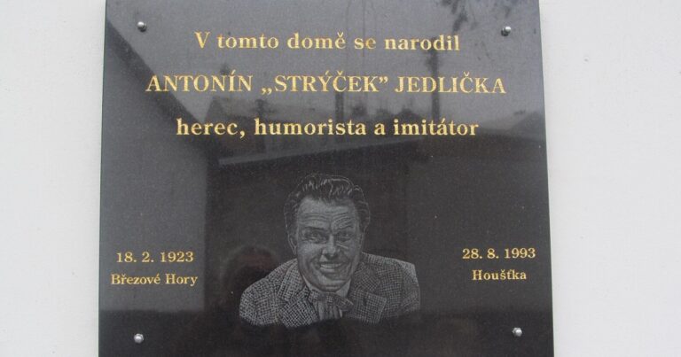 antonin strycek jedlicka cedule