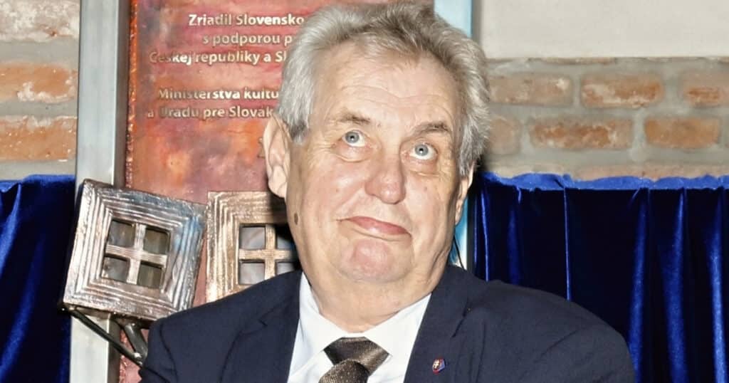 Exprezident Miloš Zeman