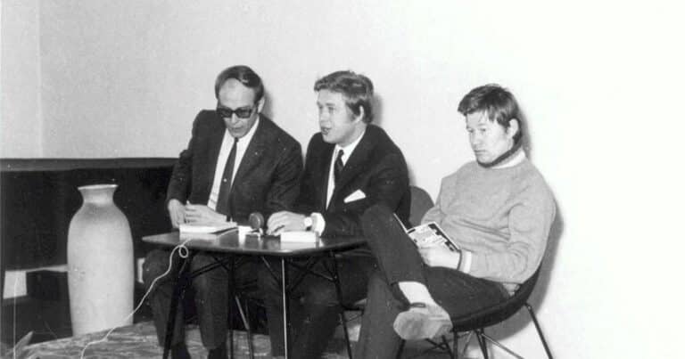 Václav Sloup s Václavem Havlem