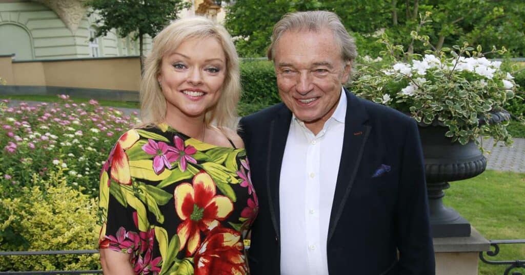 Dominika Gottová a Karel Gott