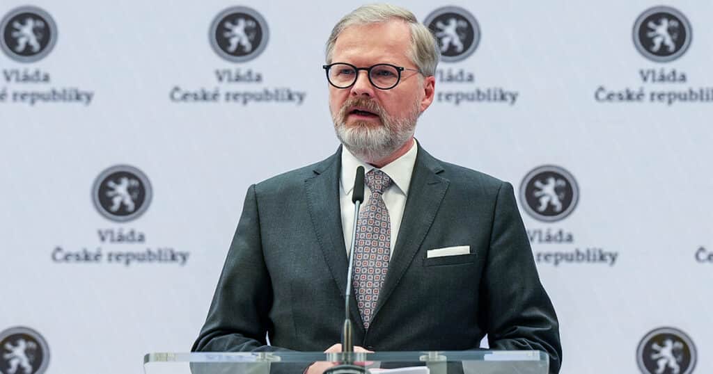 Premiér Petr Fiala