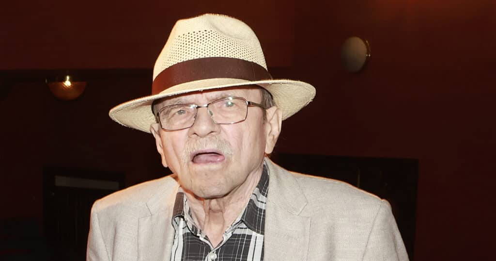 Jaroslav Uhlíř v klobouku