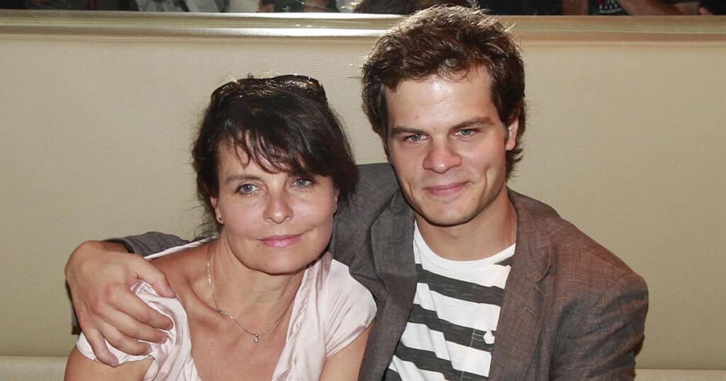 Jana Krausová se synem Adamem