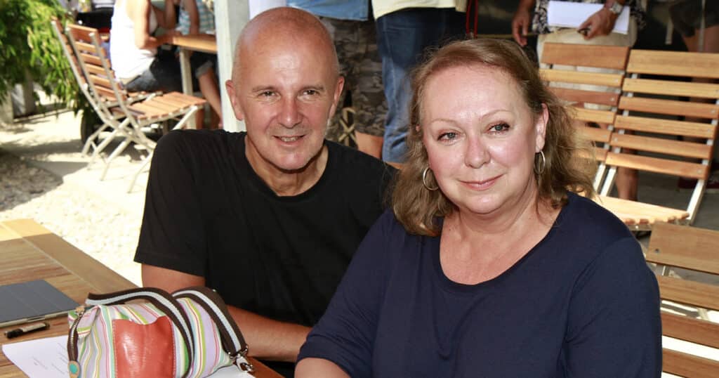 Ondřej Soukup a Gabriela Osvaldová