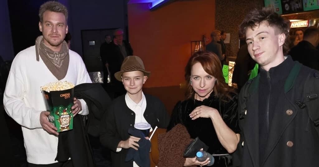 Vojta a Tatiana Dykovi s detmi