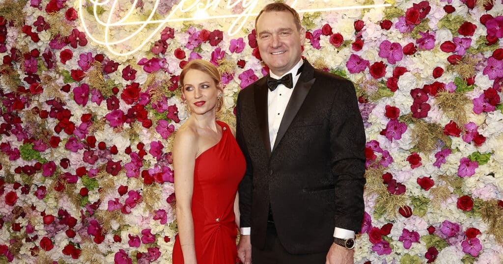 Politik Radim Fiala s manželkou