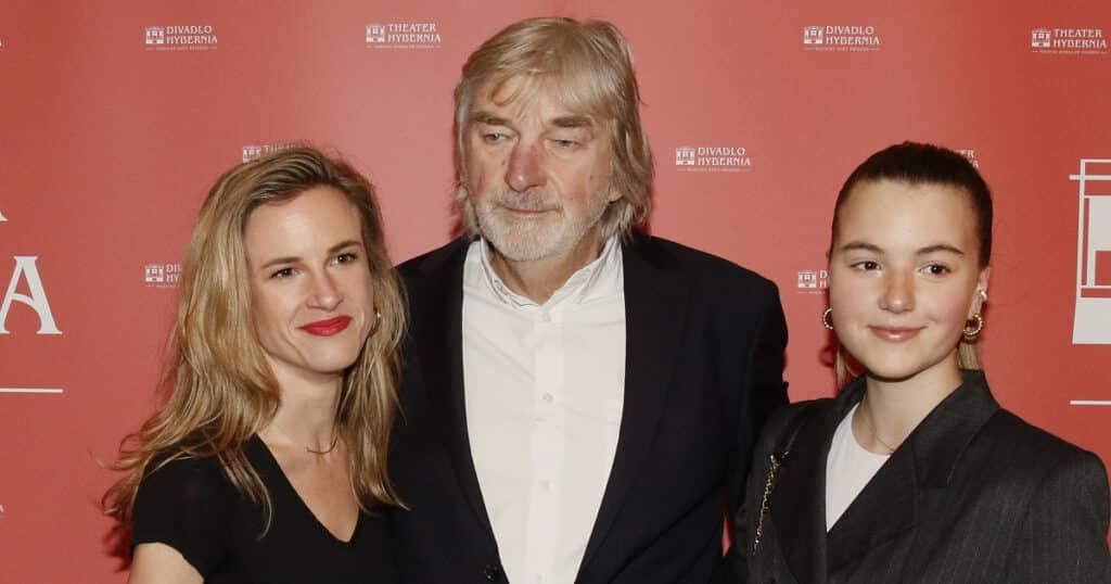 Vladimír Kratina s dcerami