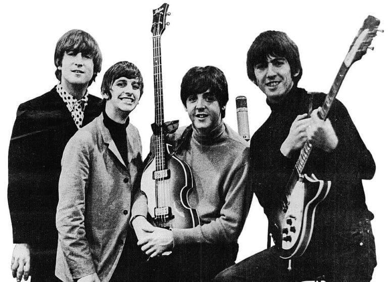 beatles ad 1965 just the beatles crop