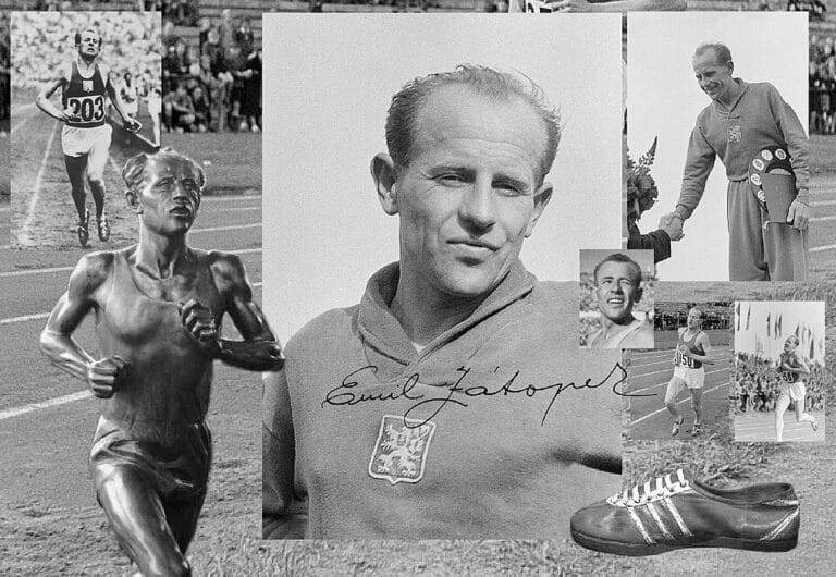 emil zatopek collage 1