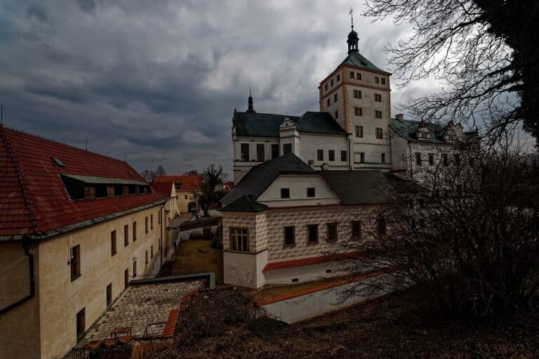pardubice zamek pardubice view ese from ramparts renaissance architecture